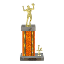 Custom Volleyball Trophy - Type N Series 3518 - Anderson Trophy Co.