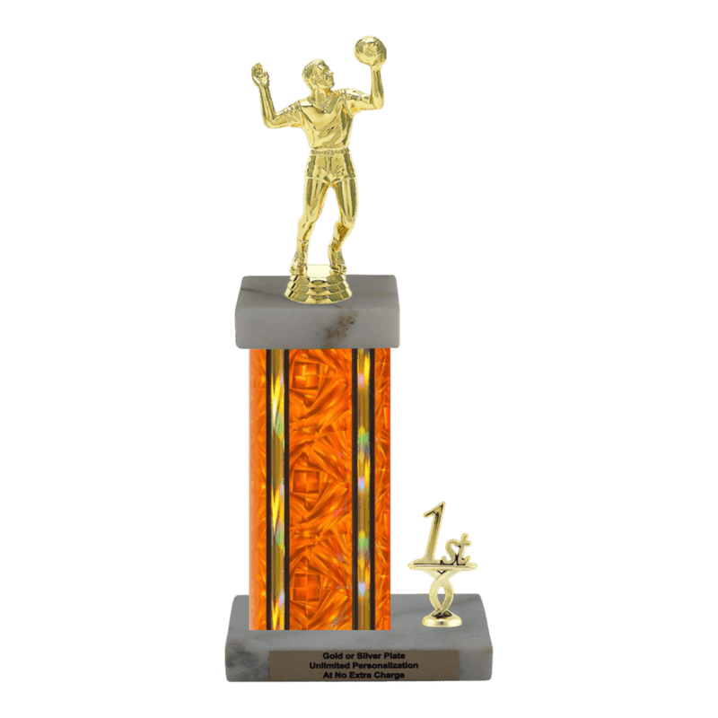 Custom Volleyball Trophy - Type N Series 3518 - Anderson Trophy Co.