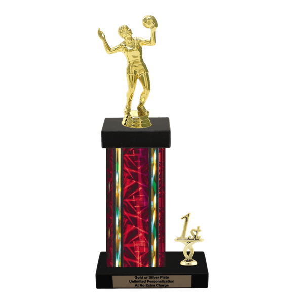 Custom Volleyball Trophy - Type N Series 3518 - Anderson Trophy Co.