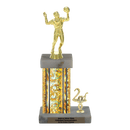 Custom Volleyball Trophy - Type N Series 3518 - Anderson Trophy Co.