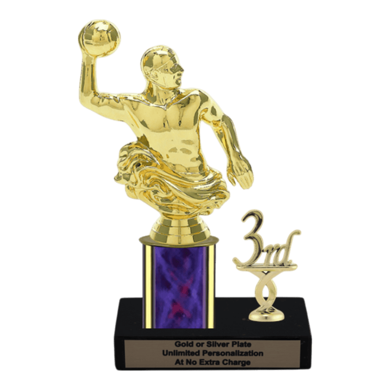 Custom Water Polo Trophy - Type L Series 3513 - Anderson Trophy Co.