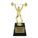 Custom Weightlifting Trophy - Type A1 Series 3633 - Anderson Trophy Co.