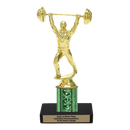 Custom Weightlifting Trophy - Type C Series 3633 - Anderson Trophy Co.