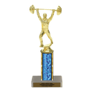 Custom Weightlifting Trophy - Type C Series 3633 - Anderson Trophy Co.