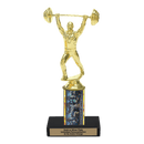 Custom Weightlifting Trophy - Type C Series 3633 - Anderson Trophy Co.