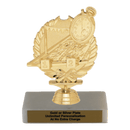 Custom Wreath Swim Trophy - Type A Series 33074 - Anderson Trophy Co.