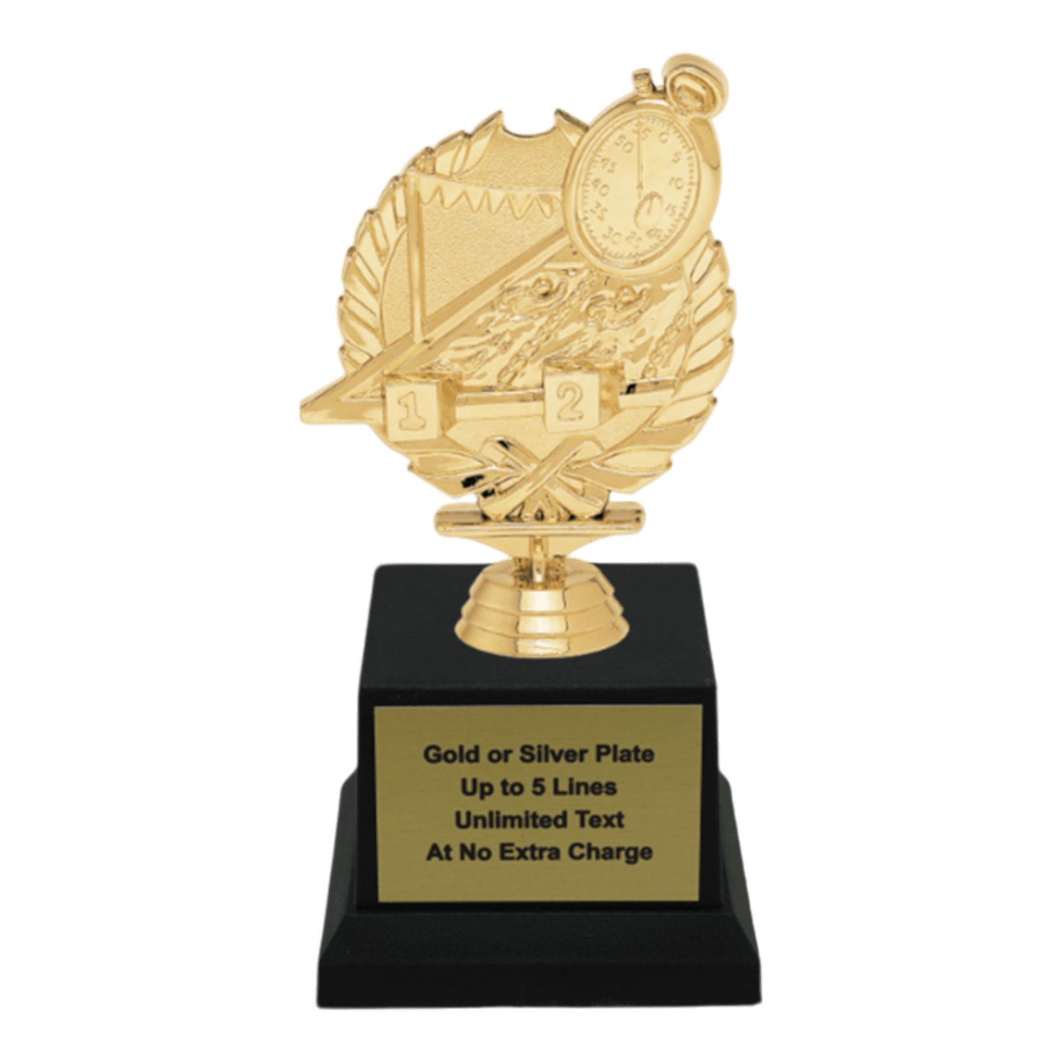 Custom Wreath Swim Trophy - Type A1 Series 33074