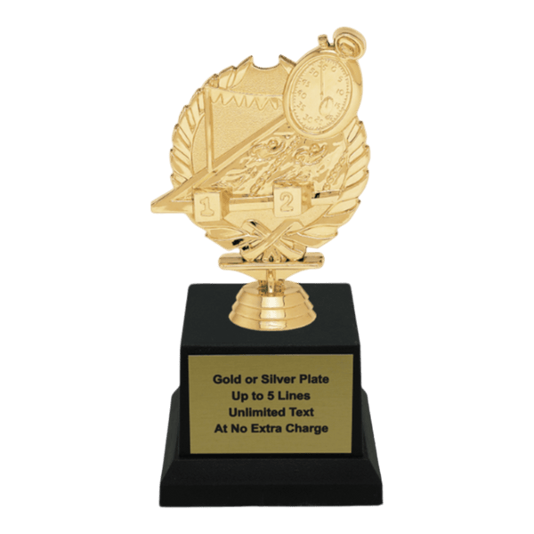 Custom Wreath Swim Trophy - Type A1 Series 33074 - Anderson Trophy Co.