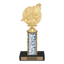 Custom Wreath Swim Trophy - Type C Series 33074 - Anderson Trophy Co.