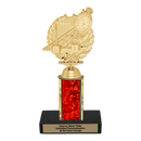 Custom Wreath Swim Trophy - Type C Series 33074 - Anderson Trophy Co.