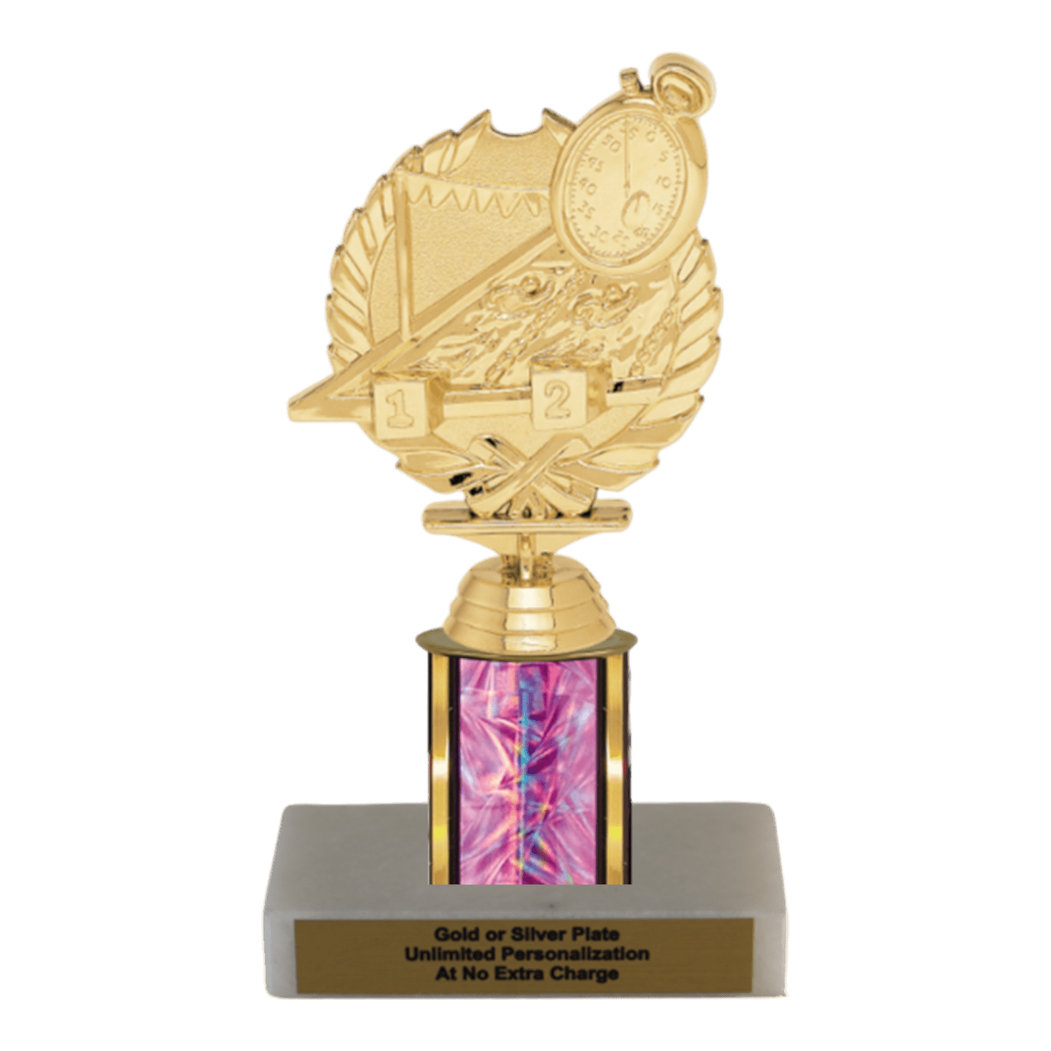 Custom Wreath Swim Trophy - Type C Series 33074