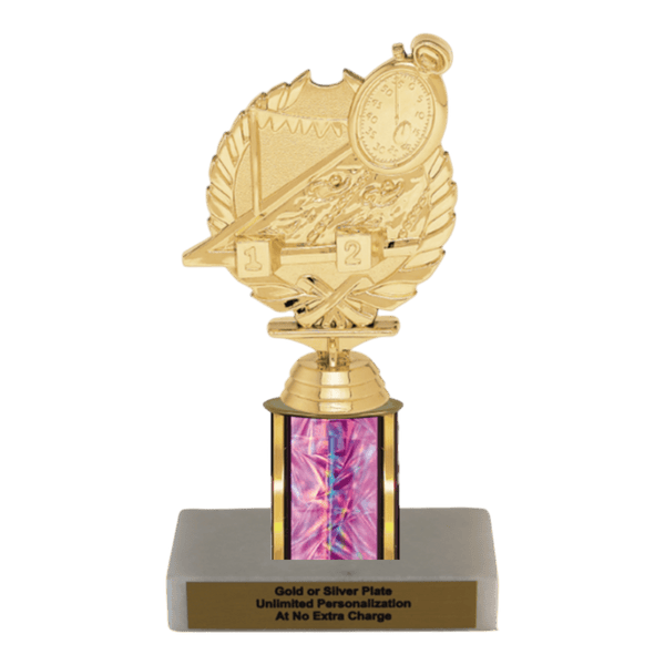 Custom Wreath Swim Trophy - Type C Series 33074 - Anderson Trophy Co.