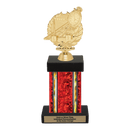 Custom Wreath Swim Trophy - Type F Series 33074 - Anderson Trophy Co.