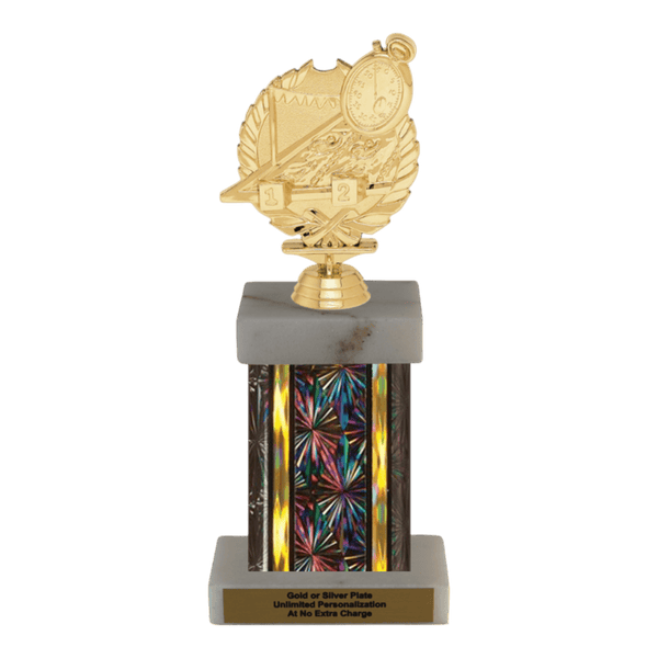 Custom Wreath Swim Trophy - Type F Series 33074 - Anderson Trophy Co.