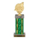 Custom Wreath Swim Trophy - Type F Series 33074 - Anderson Trophy Co.