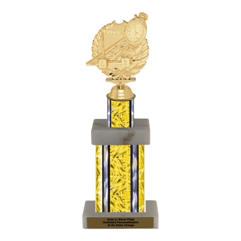 Custom Wreath Swim Trophy - Type G Series 33074 - Anderson Trophy Co.