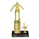 Custom Wrestling Trophy - Type L Series 3510 - Anderson Trophy Co.