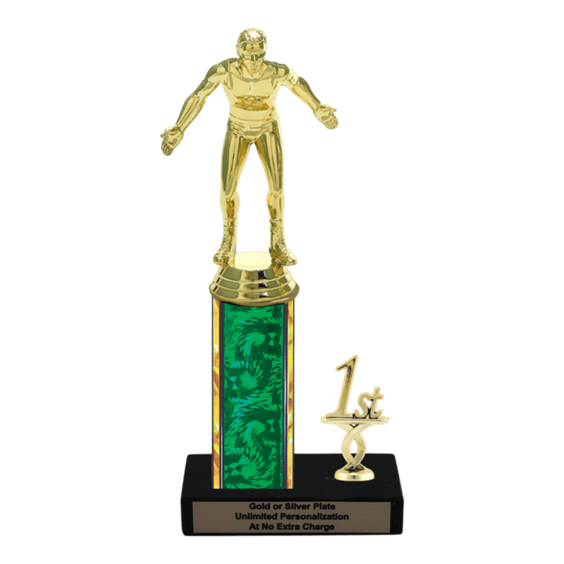 Custom Wrestling Trophy - Type L Series 3510 - Anderson Trophy Co.