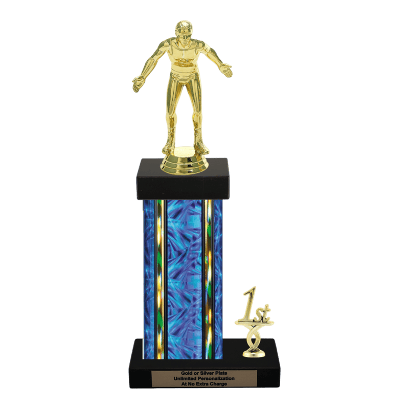 Custom Wrestling Trophy - Type N Series 3510 - Anderson Trophy Co.