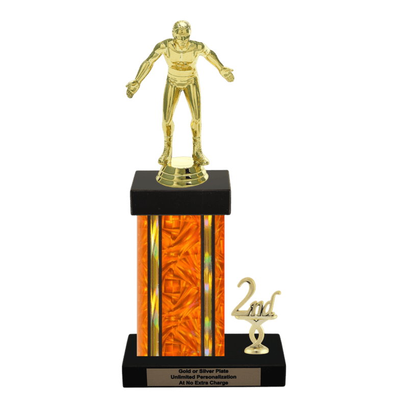 Custom Wrestling Trophy - Type N Series 3510 - Anderson Trophy Co.