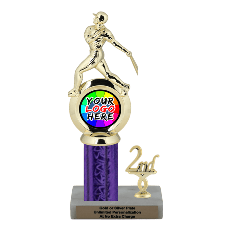 Customizable Insert Baseball Trophy - Type L Series 35703 - Anderson Trophy Co.