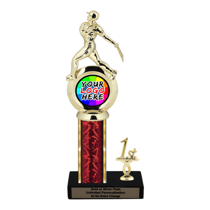 Customizable Insert Baseball Trophy - Type L Series 35703 - Anderson Trophy Co.