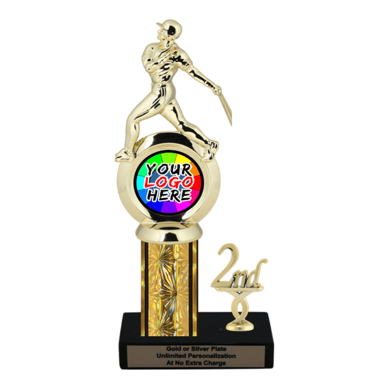 Customizable Insert Baseball Trophy - Type L Series 35703 - Anderson Trophy Co.