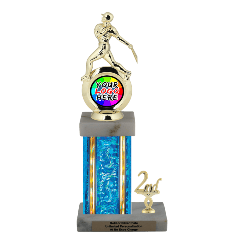 Customizable Insert Baseball Trophy - Type N Series 35703 - Anderson Trophy Co.