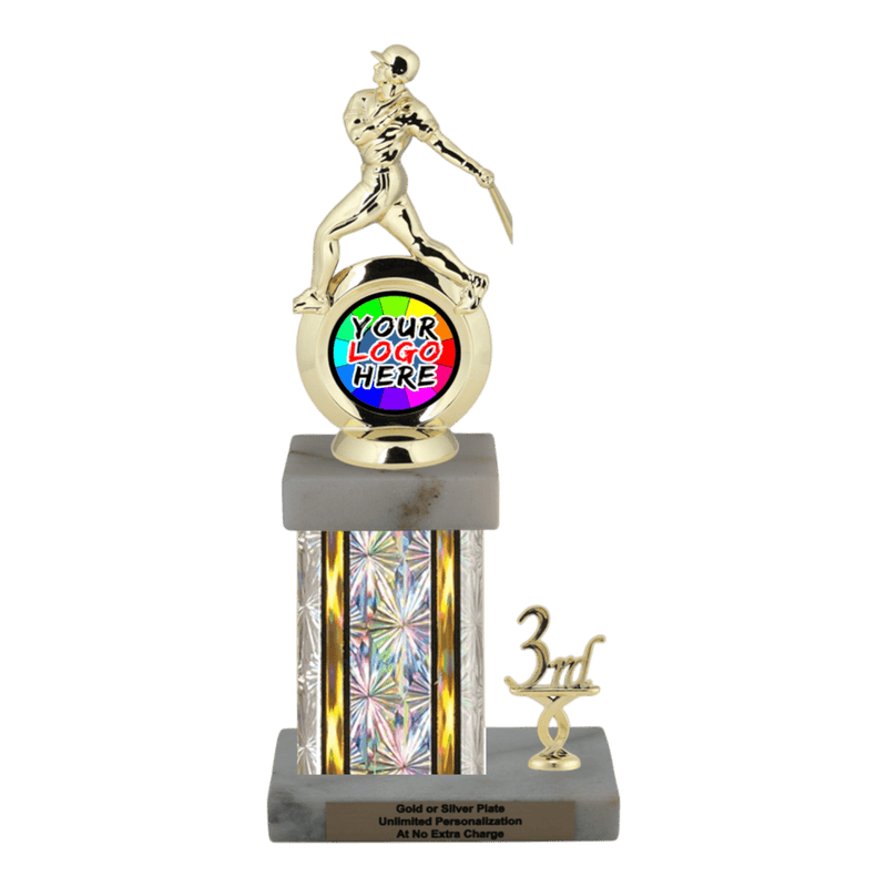 Customizable Insert Baseball Trophy - Type N Series 35703 - Anderson Trophy Co.