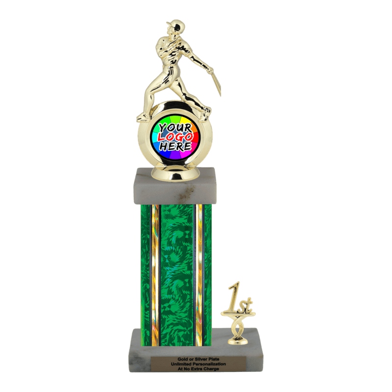 Customizable Insert Baseball Trophy - Type N Series 35703 - Anderson Trophy Co.