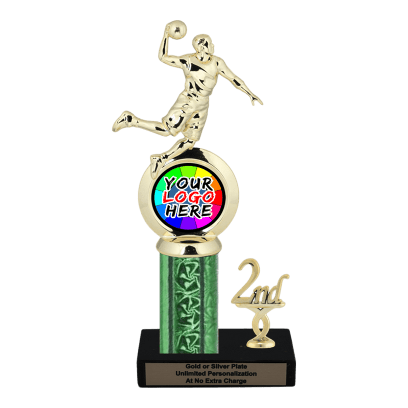 Customizable Insert Basketball Trophy - Type L Series 35705 - Anderson Trophy Co.