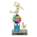 Customizable Insert Basketball Trophy - Type L Series 35705 - Anderson Trophy Co.