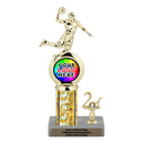 Customizable Insert Basketball Trophy - Type L Series 35705 - Anderson Trophy Co.