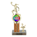 Customizable Insert Basketball Trophy - Type L Series 35705 - Anderson Trophy Co.
