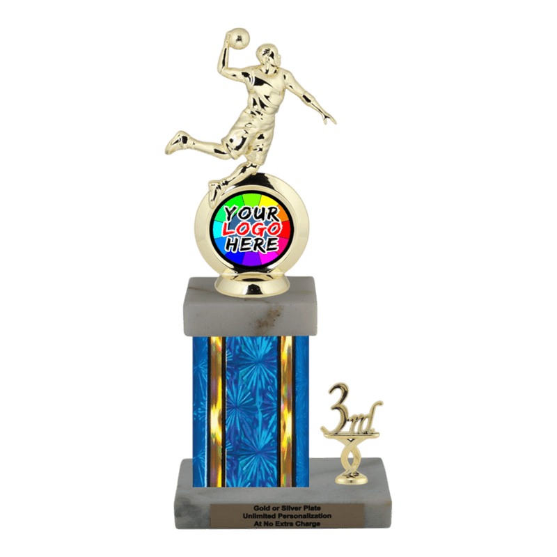 Customizable Insert Basketball Trophy - Type N Series 35705 - Anderson Trophy Co.