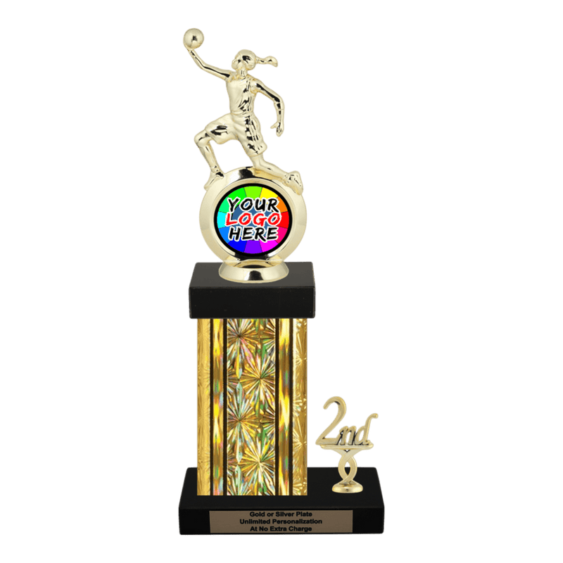 Customizable Insert Basketball Trophy - Type N Series 35705 - Anderson Trophy Co.