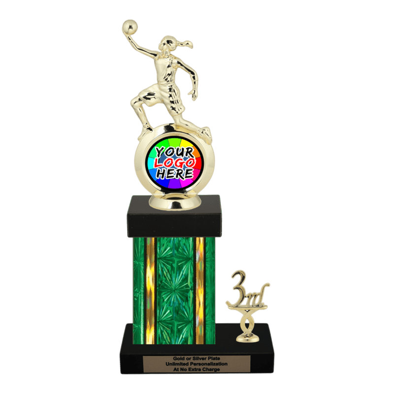 Customizable Insert Basketball Trophy - Type N Series 35705 - Anderson Trophy Co.