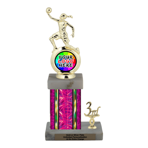 Customizable Insert Basketball Trophy - Type N Series 35705 - Anderson Trophy Co.