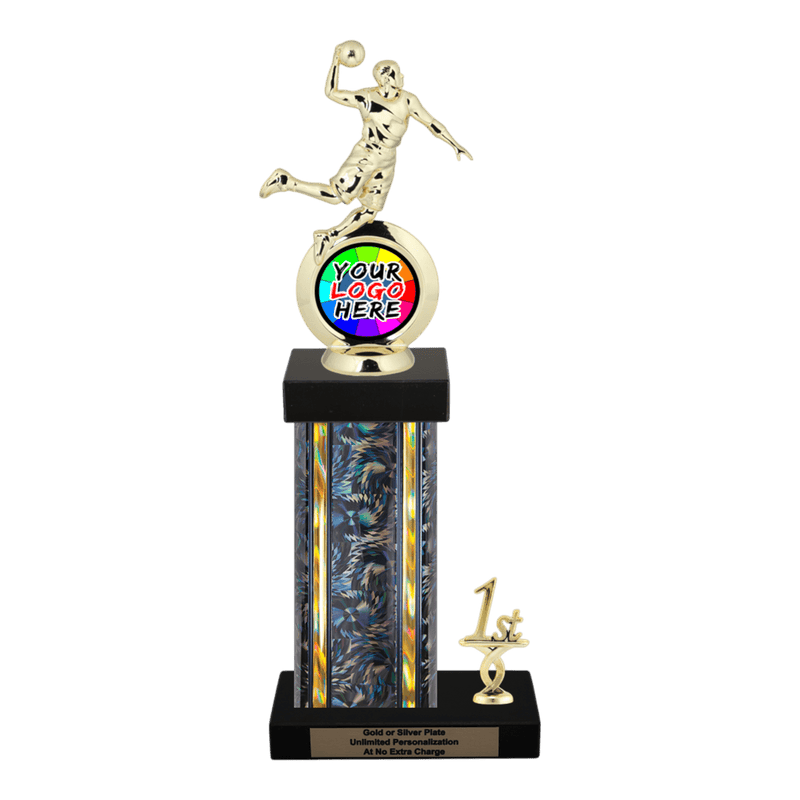 Customizable Insert Basketball Trophy - Type N Series 35705 - Anderson Trophy Co.