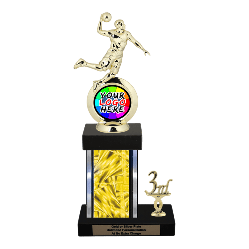 Customizable Insert Basketball Trophy - Type N Series 35705 - Anderson Trophy Co.