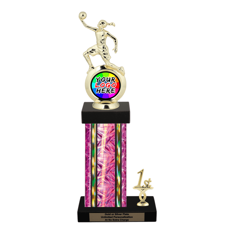 Customizable Insert Basketball Trophy - Type N Series 35705 - Anderson Trophy Co.