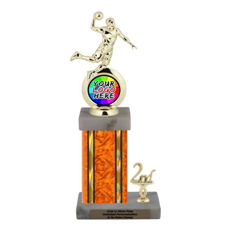 Customizable Insert Basketball Trophy - Type N Series 35705 - Anderson Trophy Co.