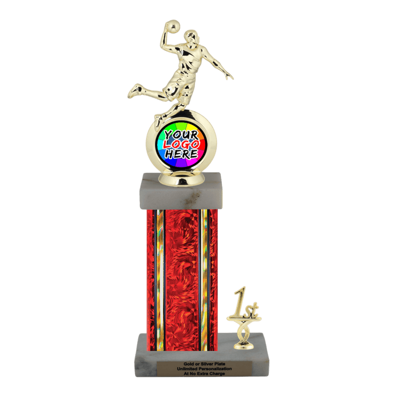 Customizable Insert Basketball Trophy - Type N Series 35705 - Anderson Trophy Co.