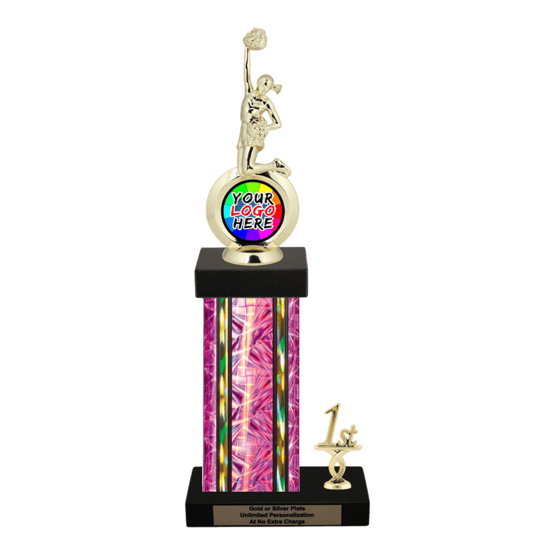 Customizable Insert Cheer Trophy - Type N Series 35706 - Anderson Trophy Co.