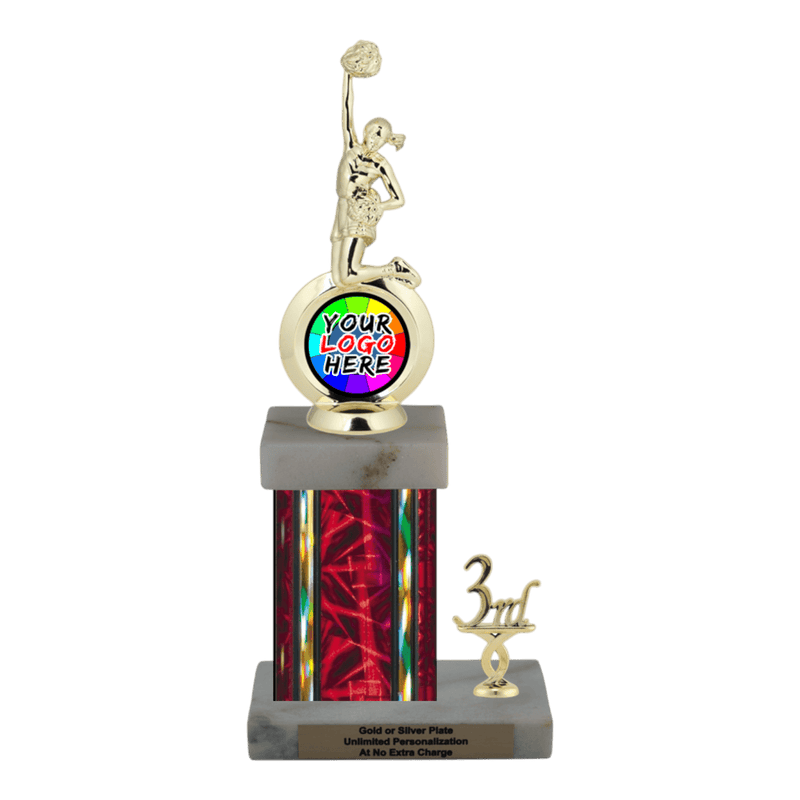 Customizable Insert Cheer Trophy - Type N Series 35706 - Anderson Trophy Co.