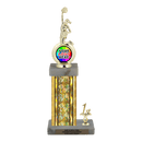 Customizable Insert Cheer Trophy - Type N Series 35706 - Anderson Trophy Co.