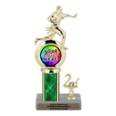 Customizable Insert Flag Football Trophy - Type L Series 35745 - Anderson Trophy Co.