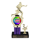 Customizable Insert Flag Football Trophy - Type L Series 35745 - Anderson Trophy Co.