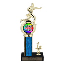 Customizable Insert Flag Football Trophy - Type L Series 35745 - Anderson Trophy Co.