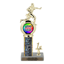 Customizable Insert Flag Football Trophy - Type L Series 35745 - Anderson Trophy Co.